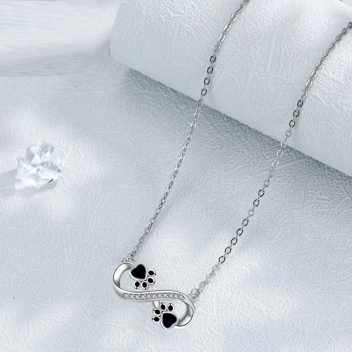 Marielle | Zircon Paw Necklace