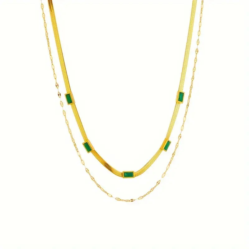 Sorella | Retro Gem Necklace