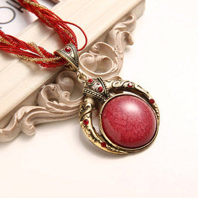 Adelise | Flower Crystal Necklace