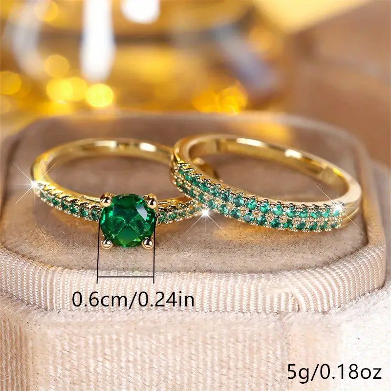 Serenya | Duo Ring Set