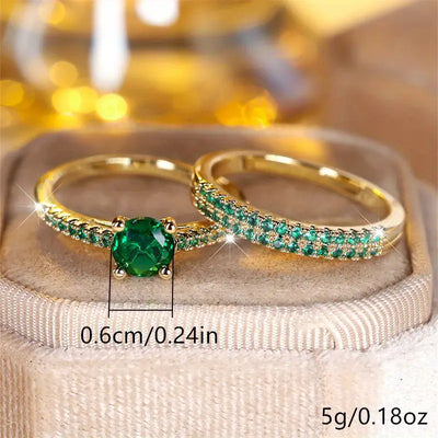 Serenya | Duo Ring Set