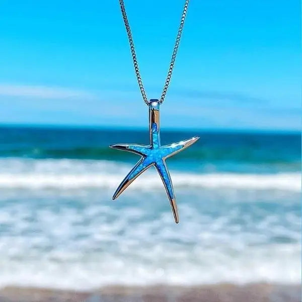 Calista | Opal Starfish Necklace