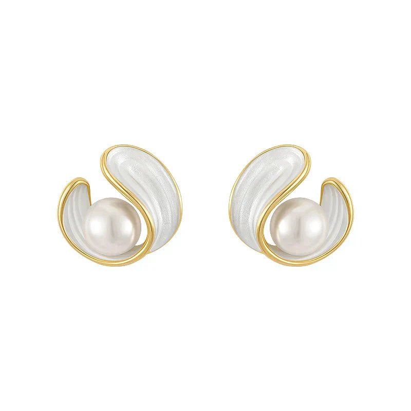 Oliviane | Opal Pearl Earrings
