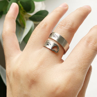 Alvarese | Heart Twist Ring