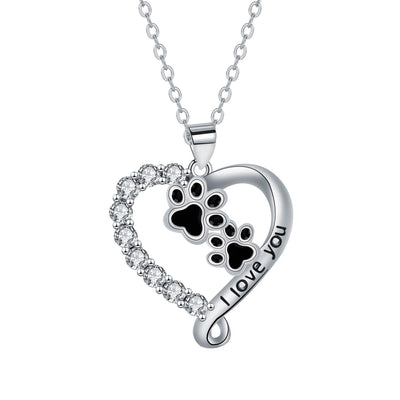 Verisse | Heart Paw Necklace