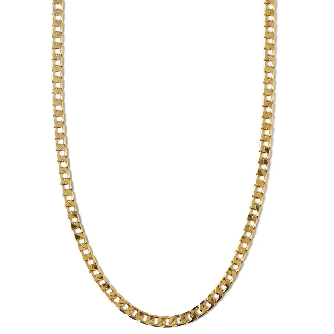 Celestina | Flat Curb Necklace - Gold