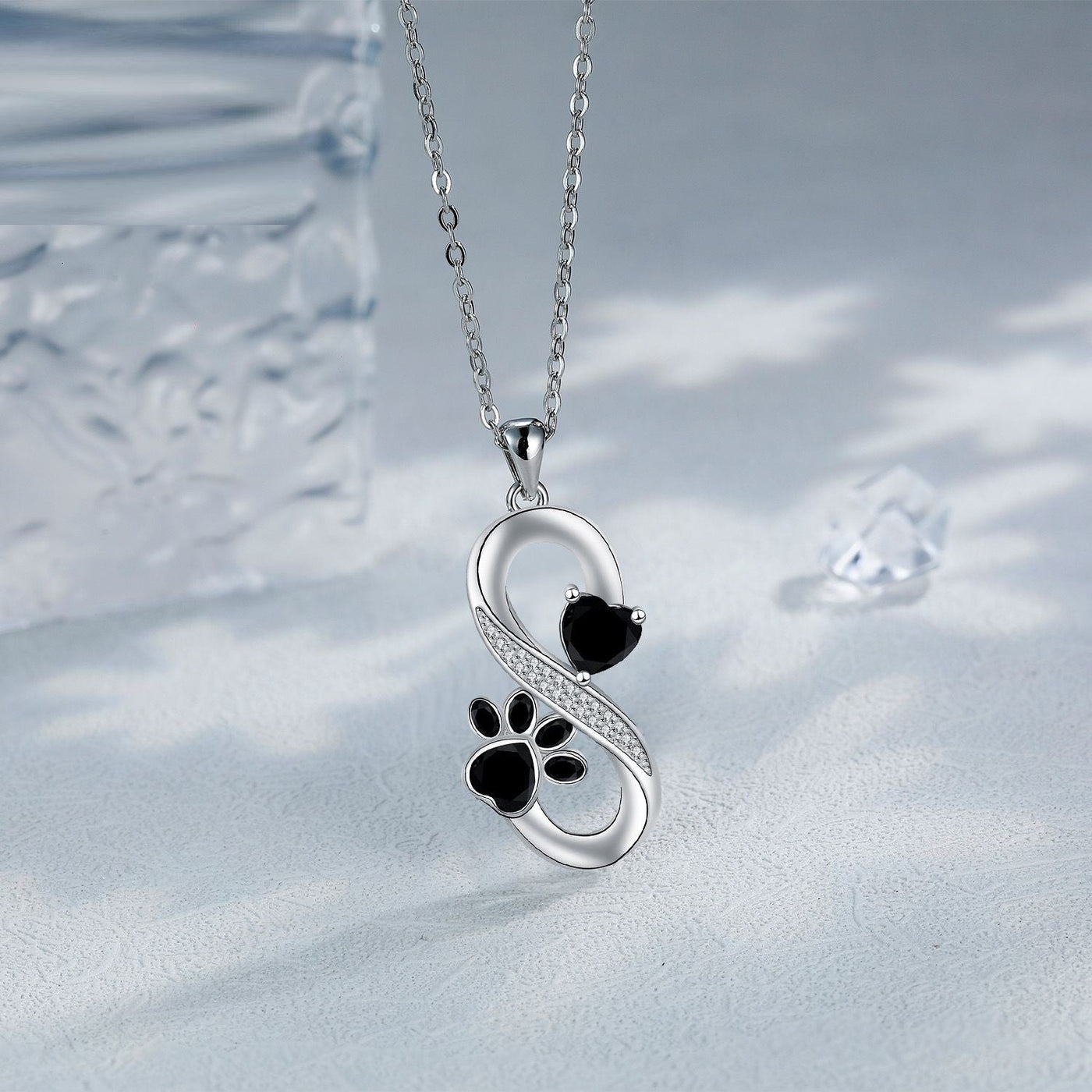 Felora | Infinity Paw Necklace