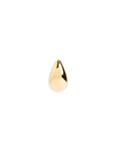 Saphira | Golden Drop Earrings - Gold