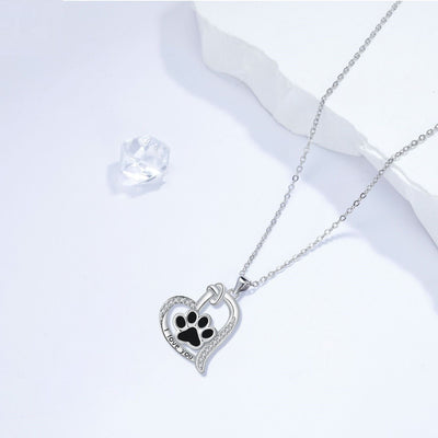 Lunaria | Paw Print Pendant