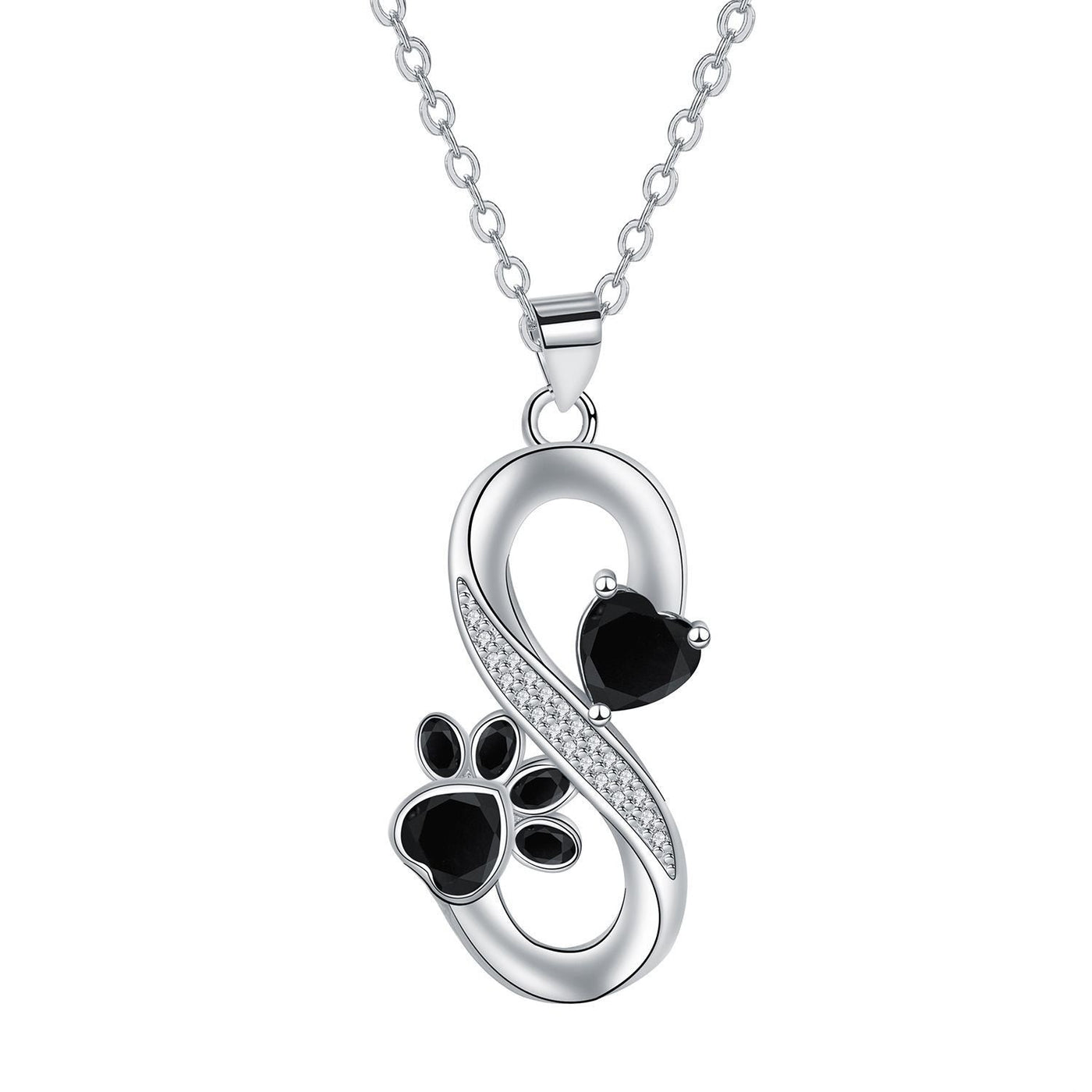Felora | Infinity Paw Necklace