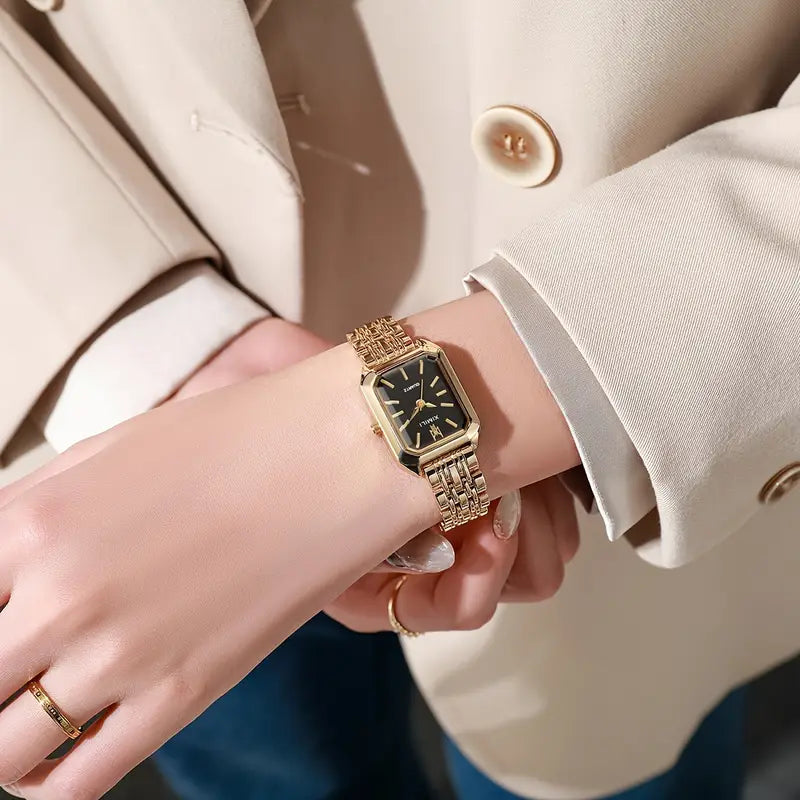 Regina | Link Gold Watch - Gold