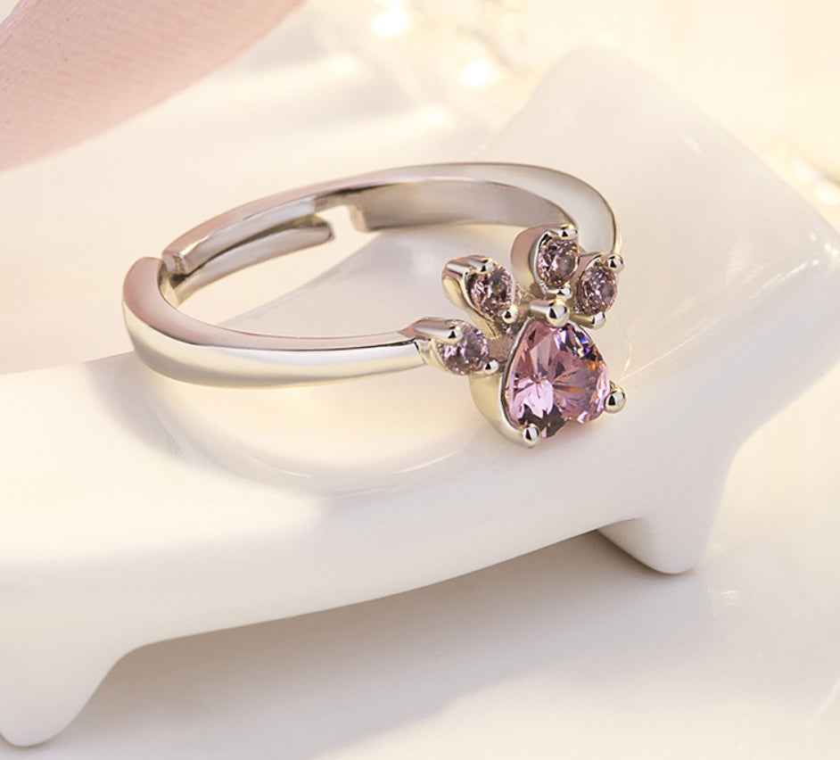 Arabella | Rose Gold Paw Set