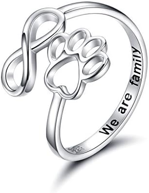 Camille | Paw Heart Ring