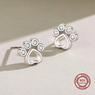 Amaris | Paw Stud Earrings