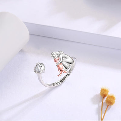 Iselotte | Dog & Girl Ring