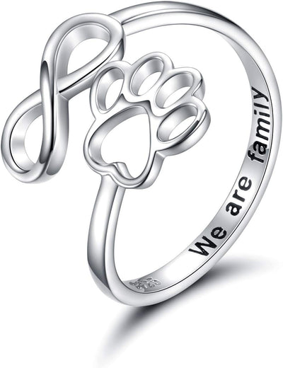 Camille | Paw Heart Ring