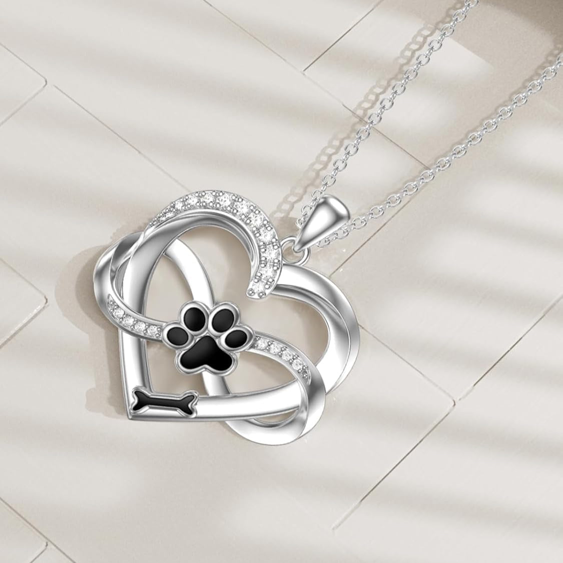 Sylvara | Infinity Paw Necklace
