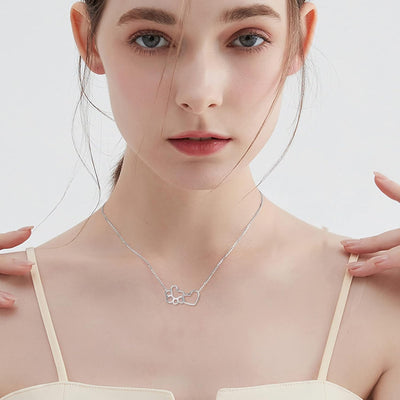 Mirisse | Crystal Heart Necklace