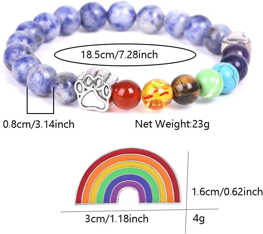 Avelisse | Rainbow Memorial Bracelet