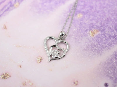 Aurielle | Paw Heart Necklace