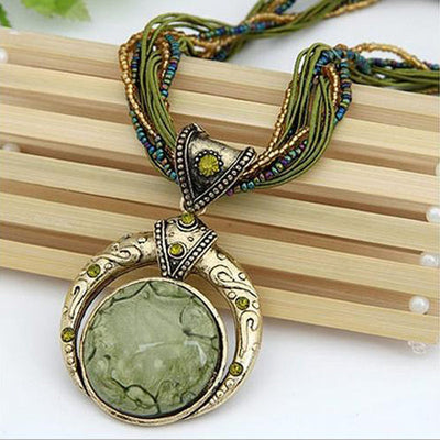Adelise | Flower Crystal Necklace