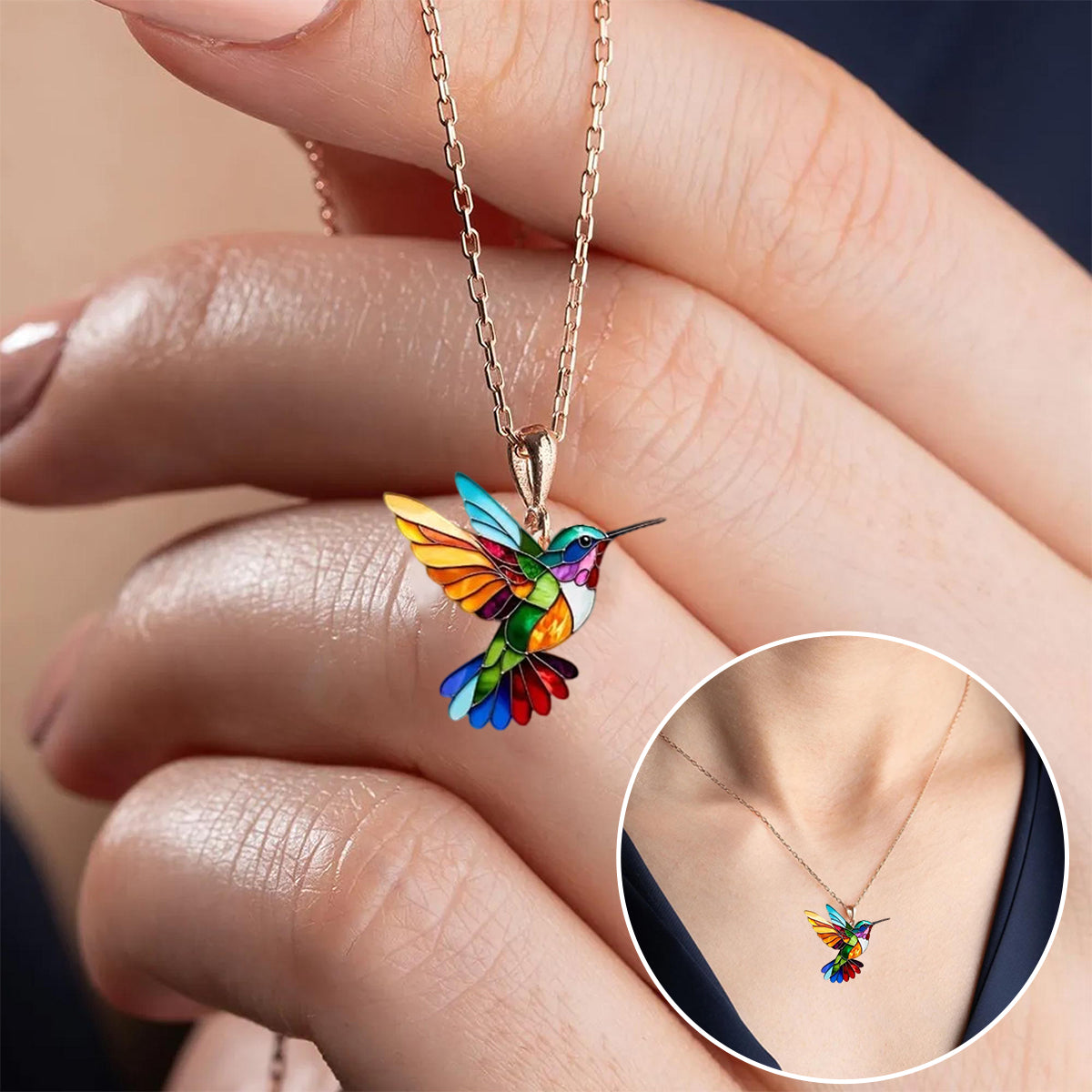 Isolde | Hummingbird Earrings Set