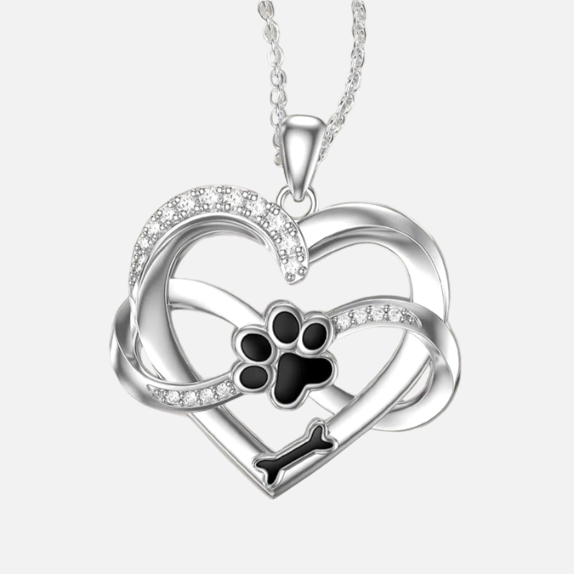 Sylvara | Infinity Paw Necklace