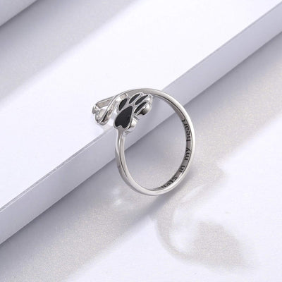Camille | Paw Heart Ring