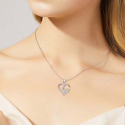 Aurielle | Paw Heart Necklace
