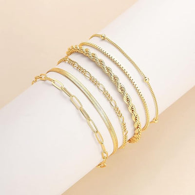 Isolde | Vernette Bracelet Set - Gold