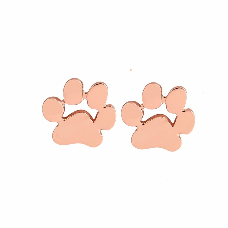 Isavelle | Paw Steel Earrings