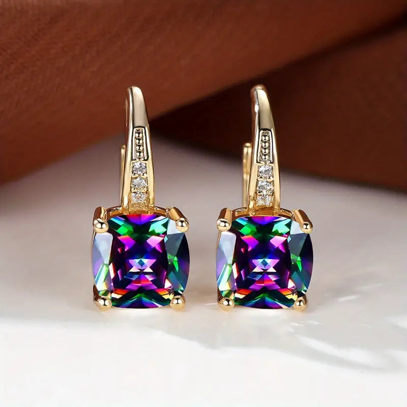 Arielle | Mystic Hoop Earrings