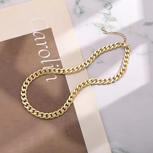 Seraphina | Cuban Link Necklace - Gold
