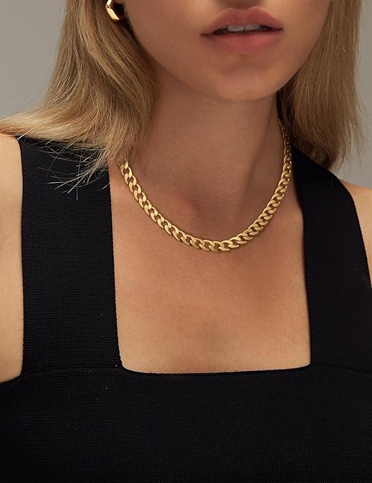 Seraphina | Cuban Link Necklace - Gold