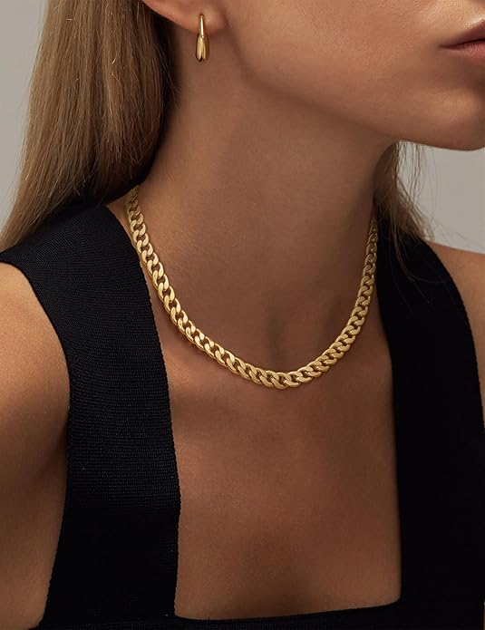 Seraphina | Cuban Link Necklace - Gold