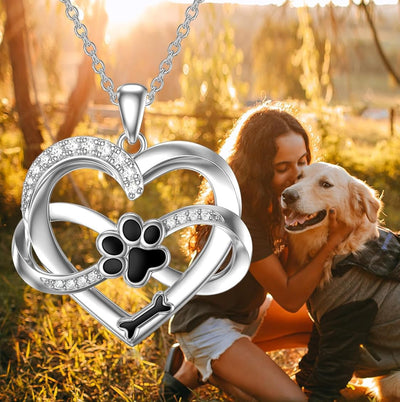 Sylvara | Infinity Paw Necklace