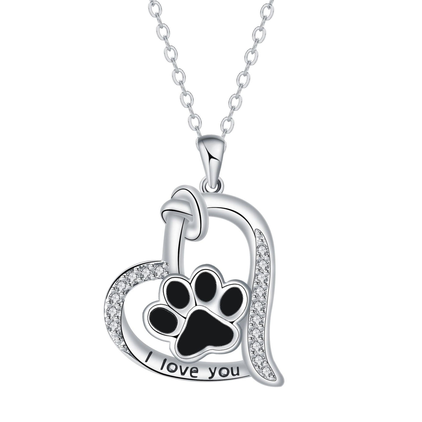 Lunaria | Paw Print Pendant