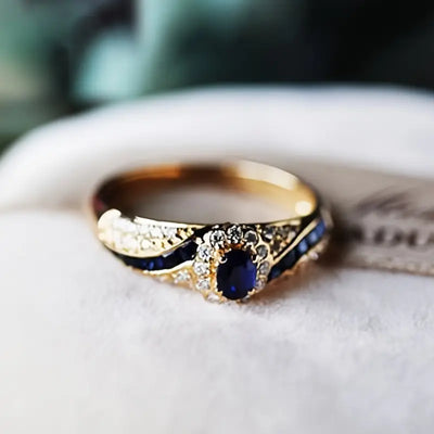 Viviane | Moraziel Gold Ring