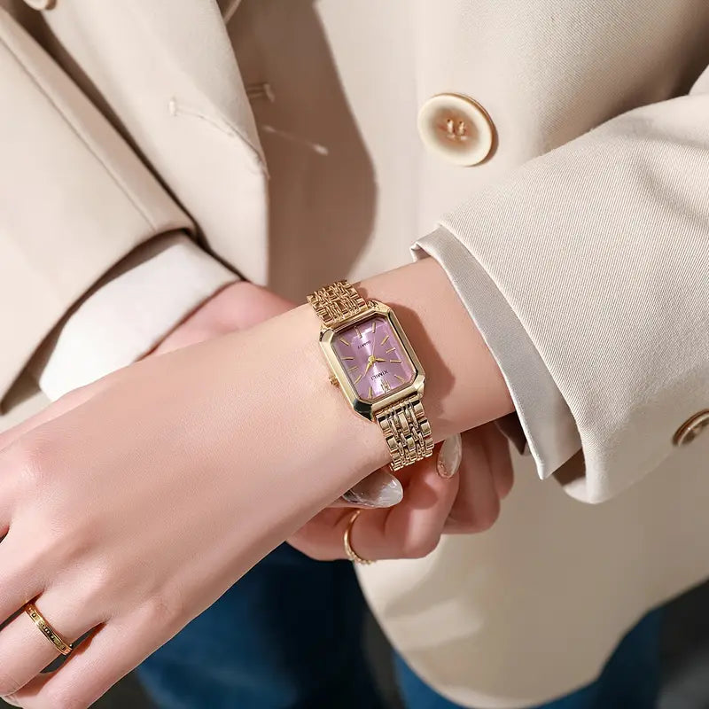 Regina | Link Gold Watch - Gold