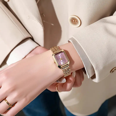 Regina | Link Gold Watch - Gold