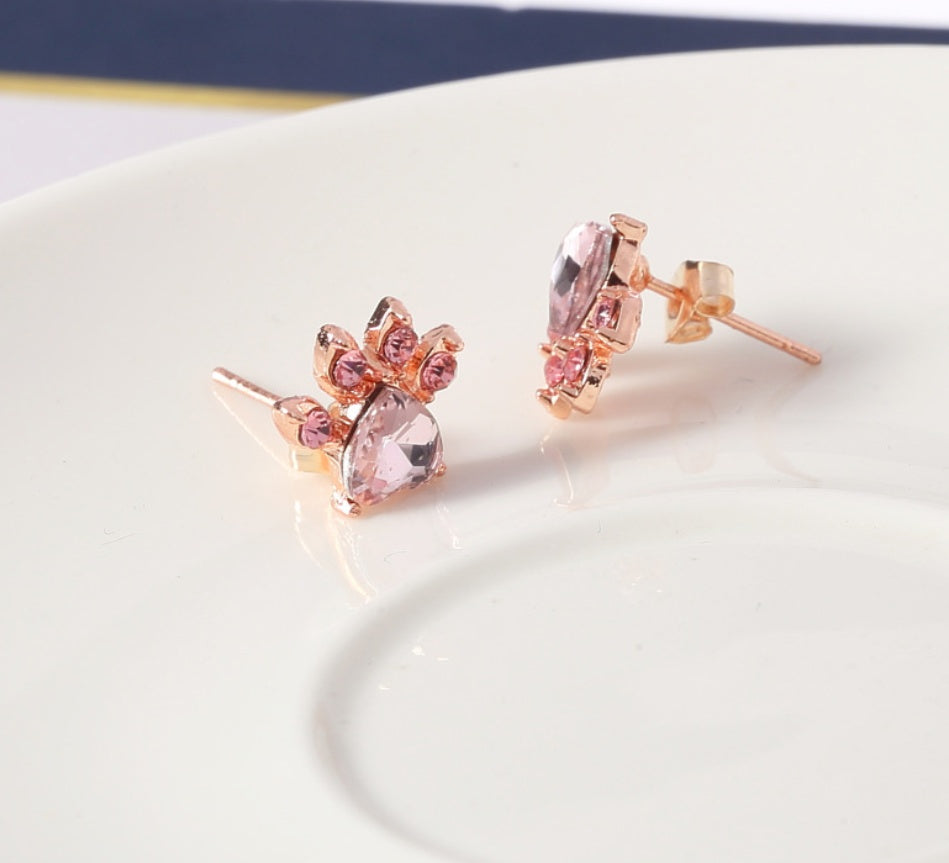 Arabella | Rose Gold Paw Set
