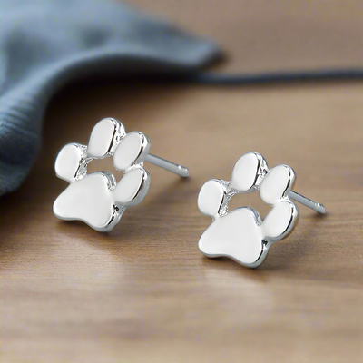 Isavelle | Paw Steel Earrings
