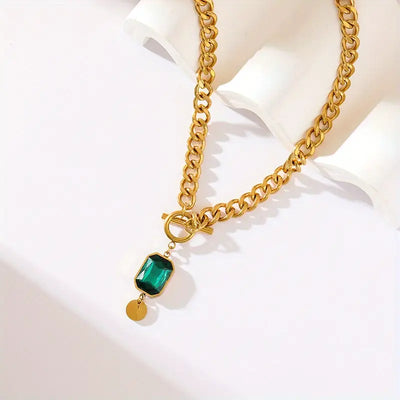 Marisse | Golden Pendant Necklace