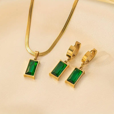 Gisella | Verdain Jewelry Set - Gold