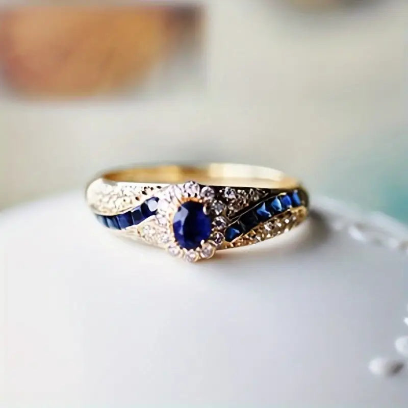 Viviane | Moraziel Gold Ring