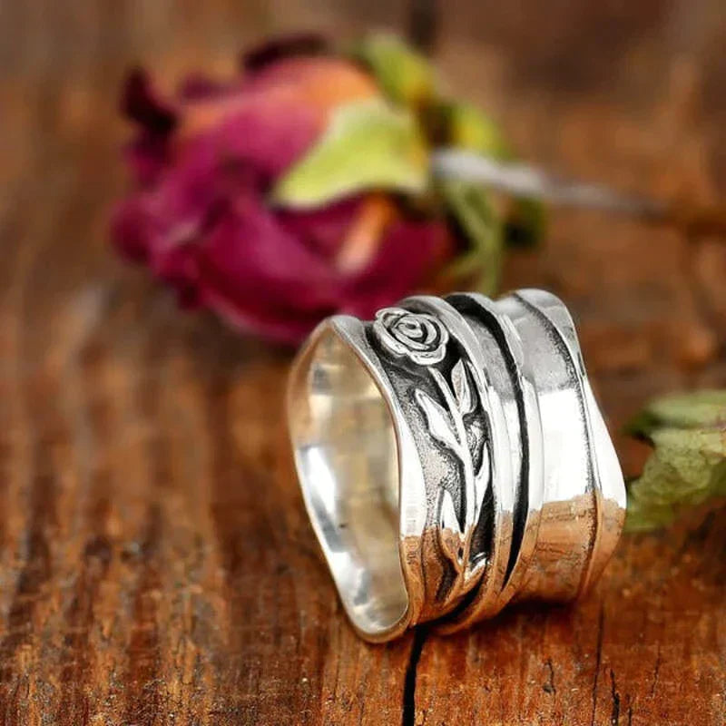 Mirelle | Silver Bloom Ring
