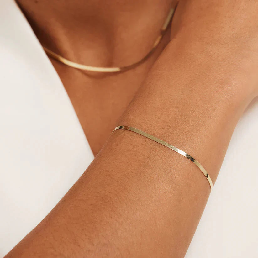 Sabina | Serpent Gold Bracelet - Gold