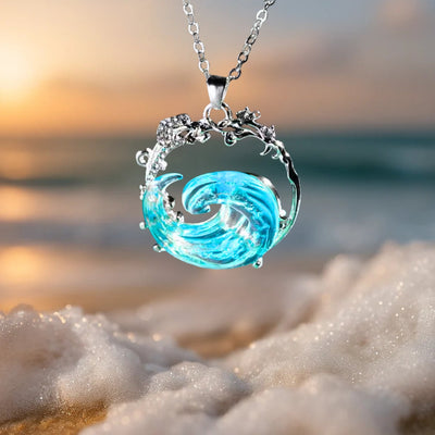Ocean's Oath - Golden Necklace