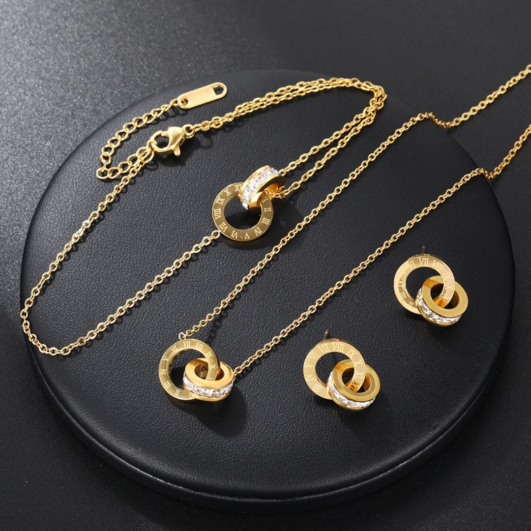Teresse | Roman Hoop Set