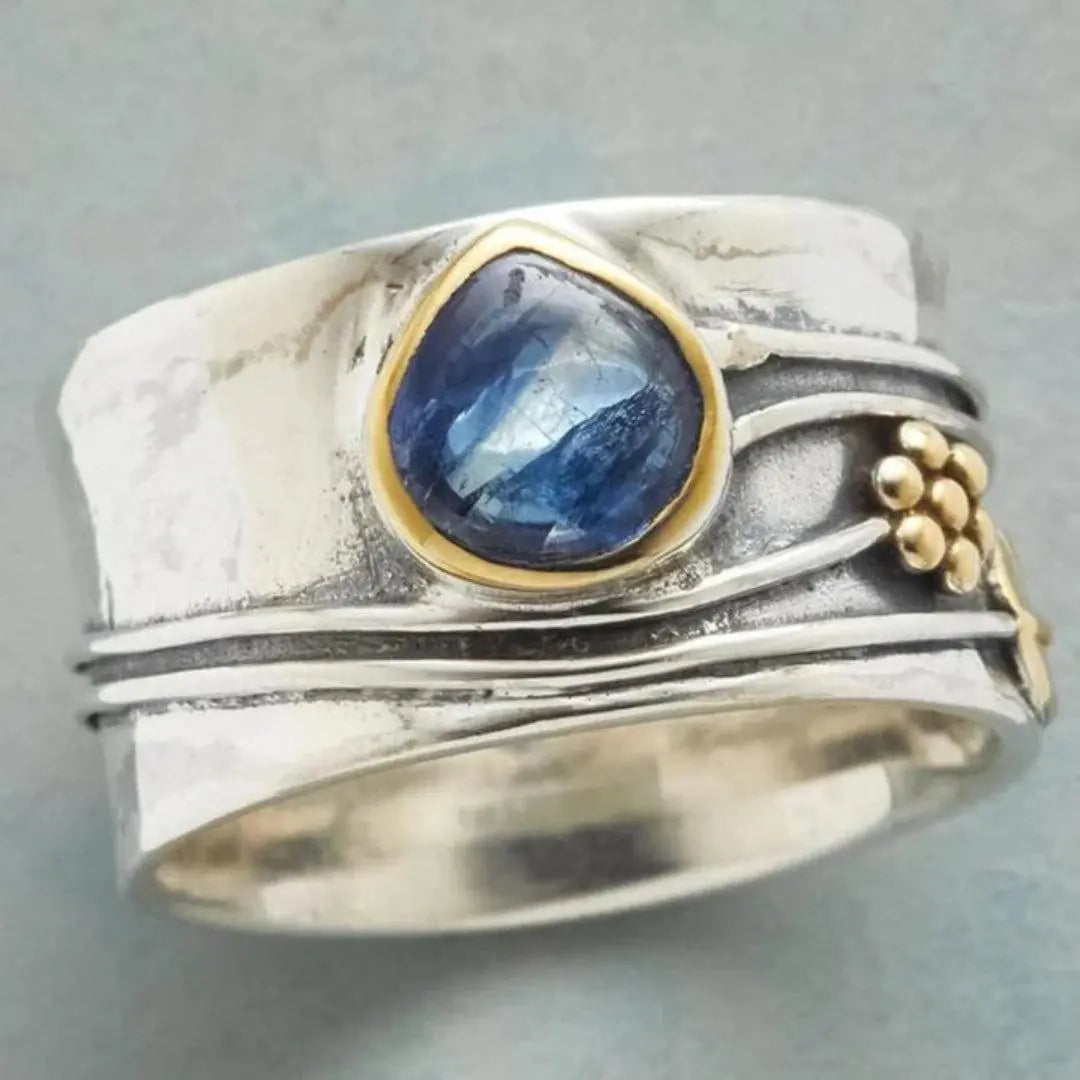 Celina | Blue Stone Vintage Ring